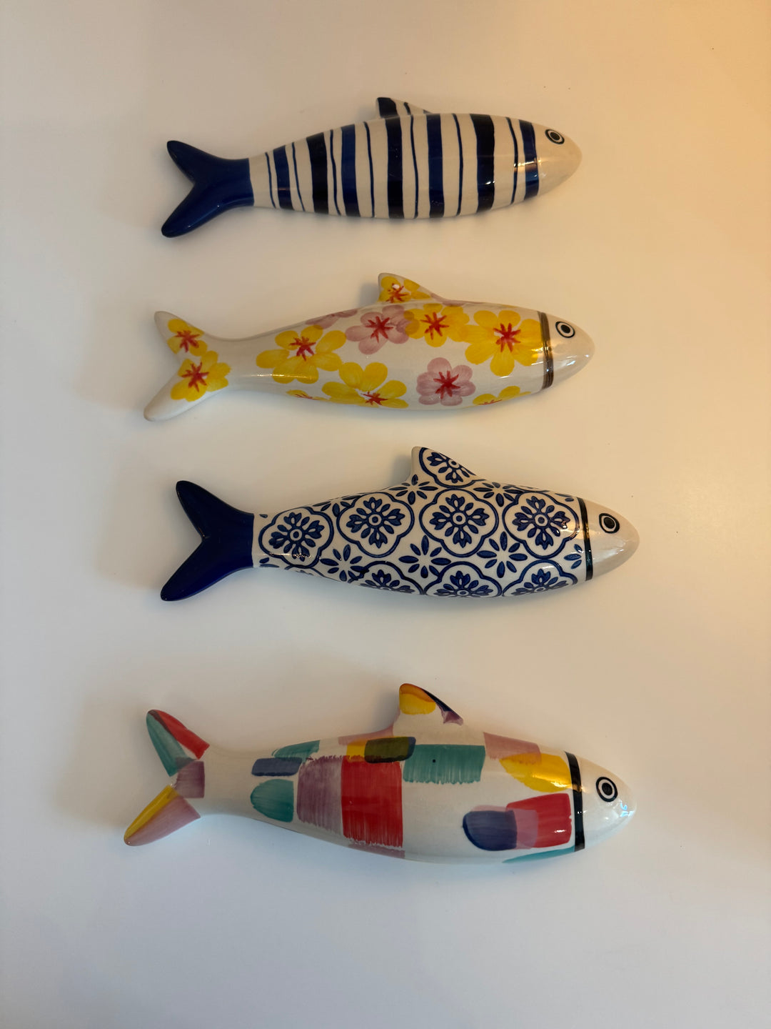 Stoneware Fish Wall Decor, 4 Styles