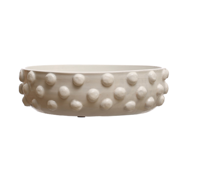 Round Terra-cotta Decorative Bowl