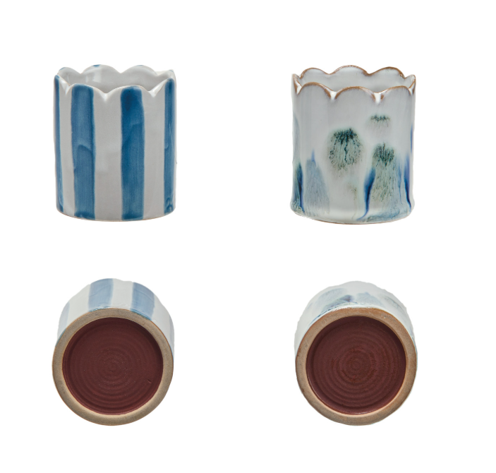 Stoneware Matchstick/candle Holder