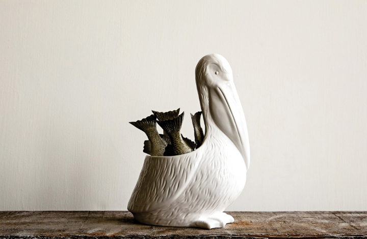 Ceramic Pelican Planter