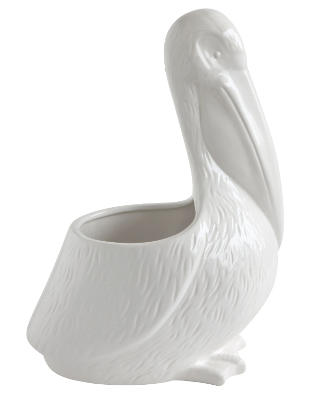 Ceramic Pelican Planter