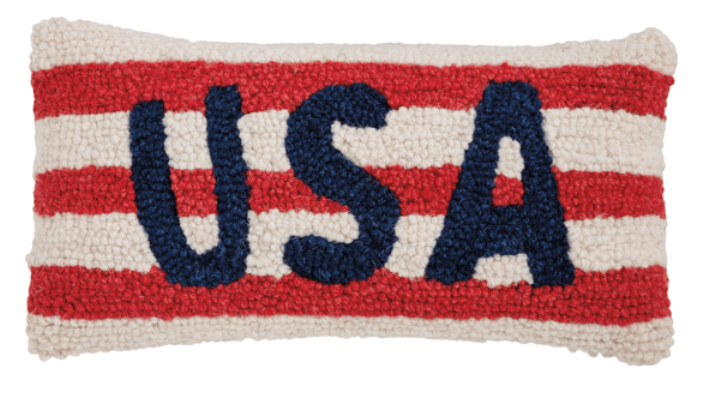 Americana Hook Wool Pillows